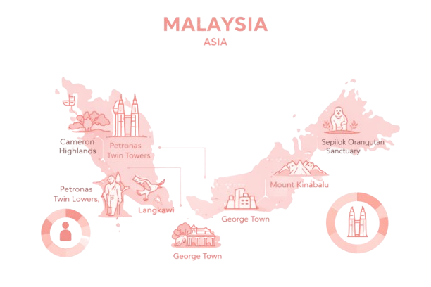 malaysia map