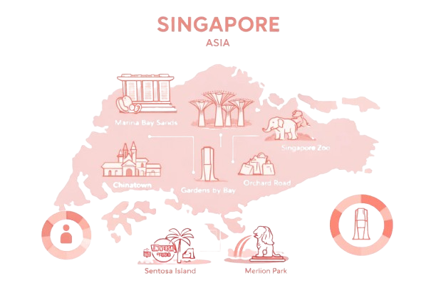 Singapore map